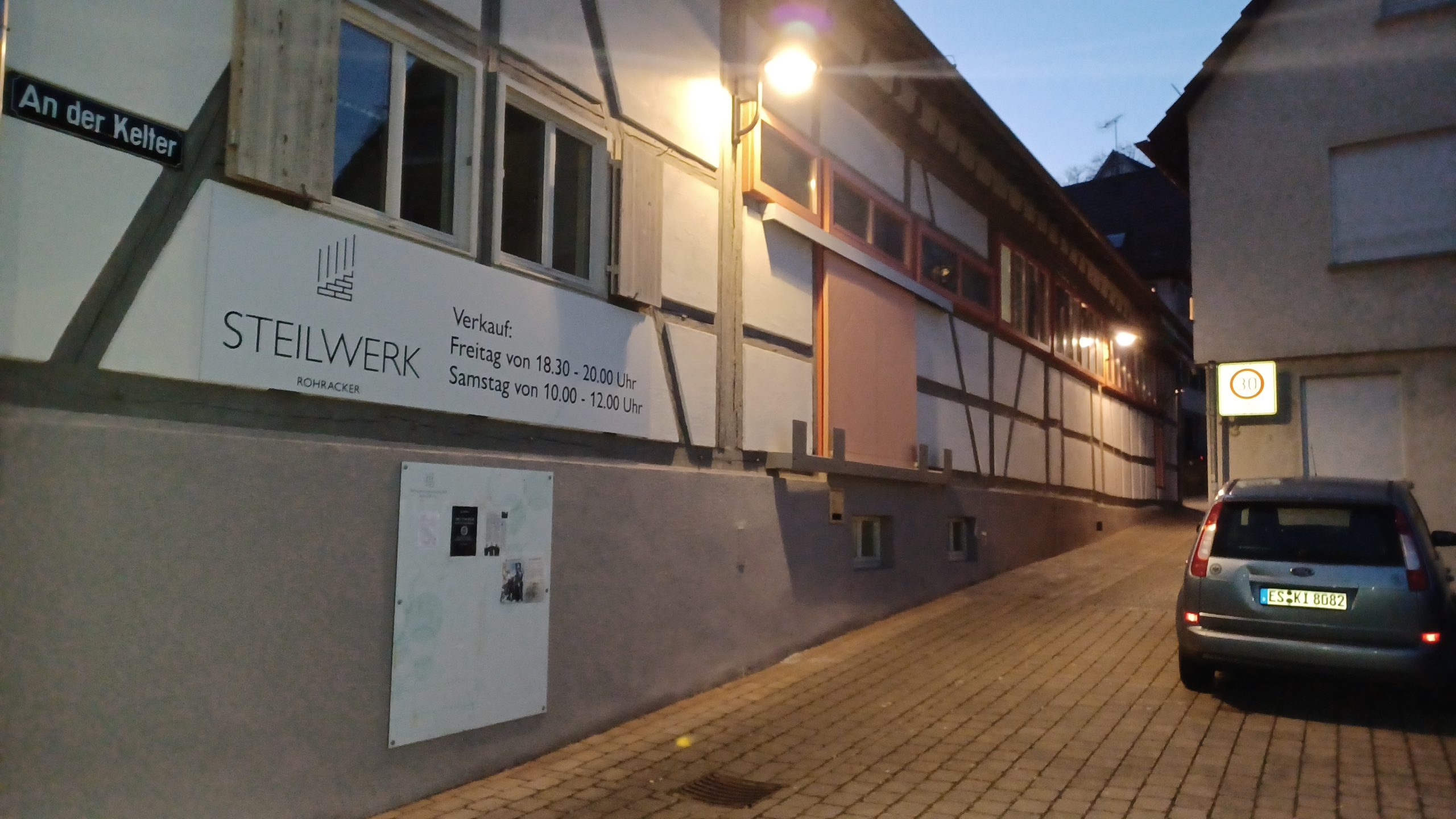 Großes Interesse in der Kelter Rohracker