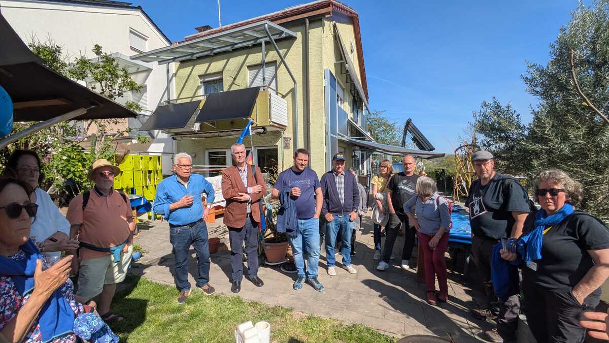 Rückblick: Solarspaziergang in Stuttgart-Mönchfeld vom 12.4.2025